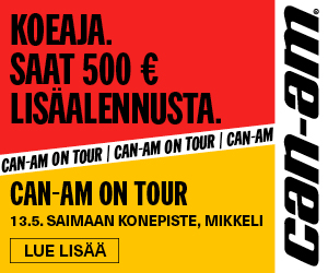 Can-Am koeajokiertue saapuu Mikkeliin 13.5.2026